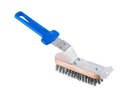 [AC-SPG2] GI.Metal - Brosse Grille poils acier INOX, avec racloir - BBQ